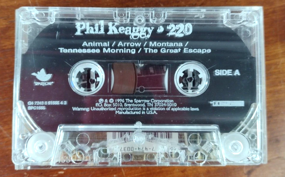 КАССЕТЫ PHIL KEAGGY Становятся Ближе и 220 РЕДКИХ БОЛЬШЕ НЕ ИЗДАЮЩИХСЯ Лот из 2 - Изображение 4 из 4