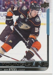 2018-19 Upper Deck Young Guns #487 Sam Steel - Rookie