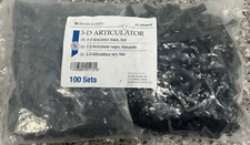 Henry Schein 100 Sets Dental Disposable Plastic Articulator Tooth Denture