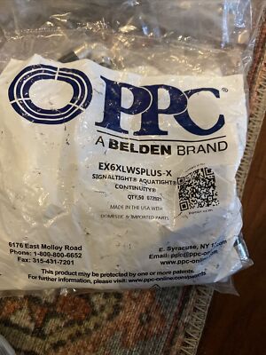 Pk50 Rg6 PPC Outdoor Coax Cable Fittings Compression Connectors EX6XLWSPLUS-X
