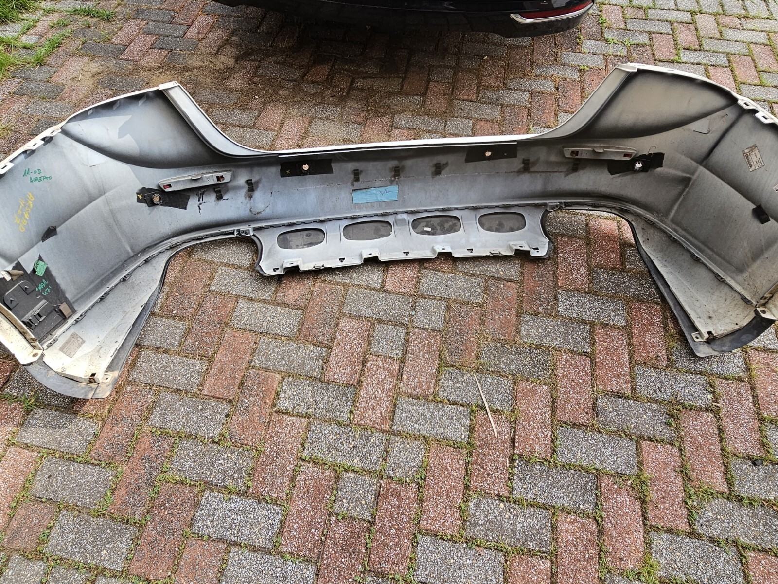 2014-2017 MASERATI GHIBLI SQ4 REAR BUMPER COVER PANEL WITH LOWER VALANCE OEM