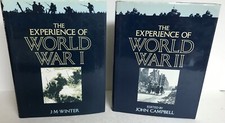L'expérience de la première guerre mondiale et II - Lot de 2 livres par J.M. Hiver