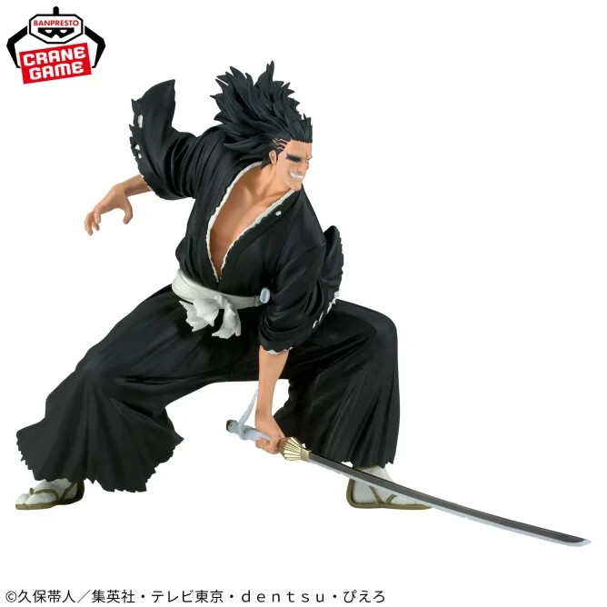 BANPRESTO BLEACH VIBRATION STARS Zaraki Kenpachi Figure Japan