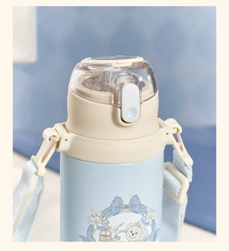 NEU China Starbucks x Thermoskanne Princess High Tea 18oz Doppelkopf SS Vakuumbecher - Bild 4 von 8