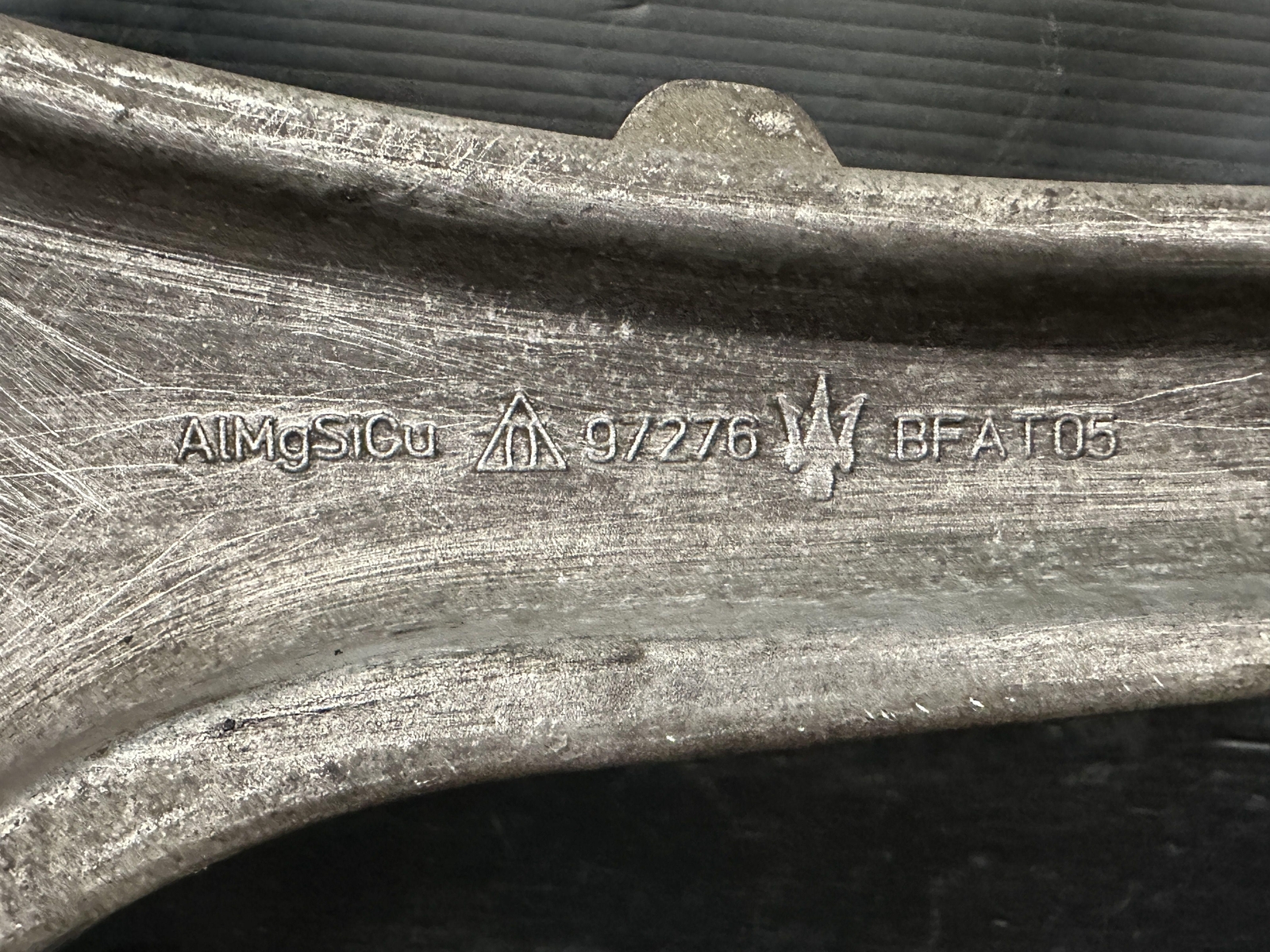 14-17 MASERATI GHIBLI FRONT PASSENGER RIGHT SIDE LOWER CONTROL ARM 15K MILES