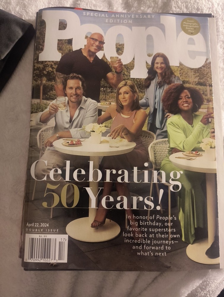 People Magazine April 22nd 2024 Special Anniversary Issue