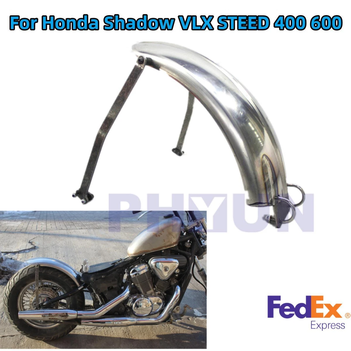 Honda shadow sale rear fender kit