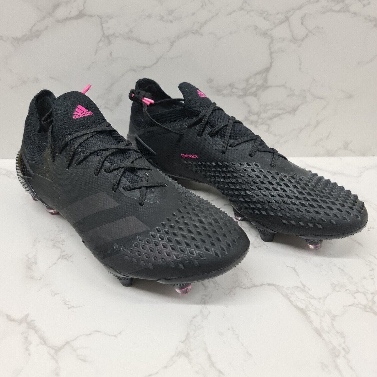 Adidas Predator Mutator 20.1 Low FG Demonskin Black Football Boots