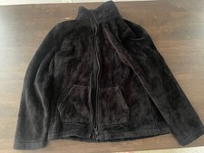 The Childrens Place Fleece Jacket Unisex Black Toddler/Child Medium 7/8