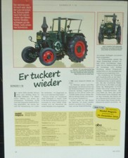 LANZ ACKERLUFT BULLDOG Trecker in 1-18 von SCHUCO...ein Modellbericht  #1312m