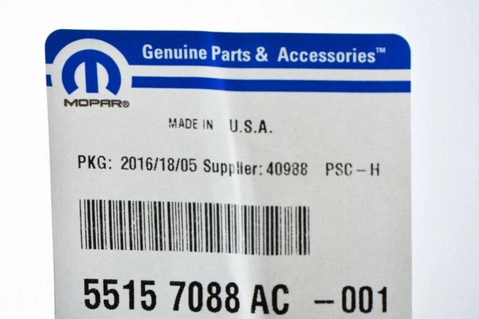 2005-2017 OEM MOPAR GENUÍNO CAPÔ OU PLATAFORMA ELEVATÓRIA EMBLEMA JIPE CROMADO PLACA DE IDENTIFICAÇÃO CRACHÁ - Imagem 3 de 3