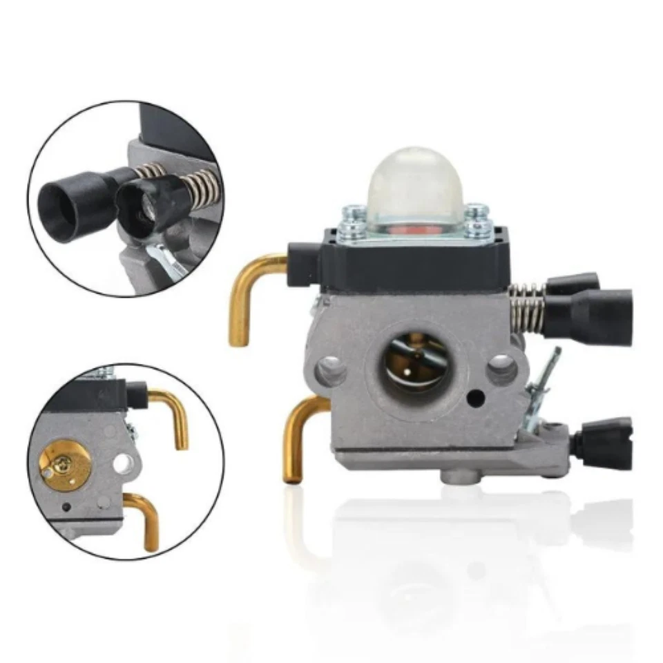 Kit Complet Carburateur Pour Débroussailleuses Stihl FS55 FS55R KM55 HL45 FS38.. - Photo 4/4