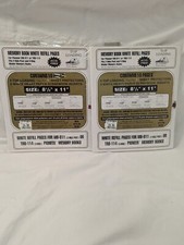 Lot of 2 Pioneer 8 1/2 X 11  Memory Book Refill Pages 5 Pack RW-85 White NEW