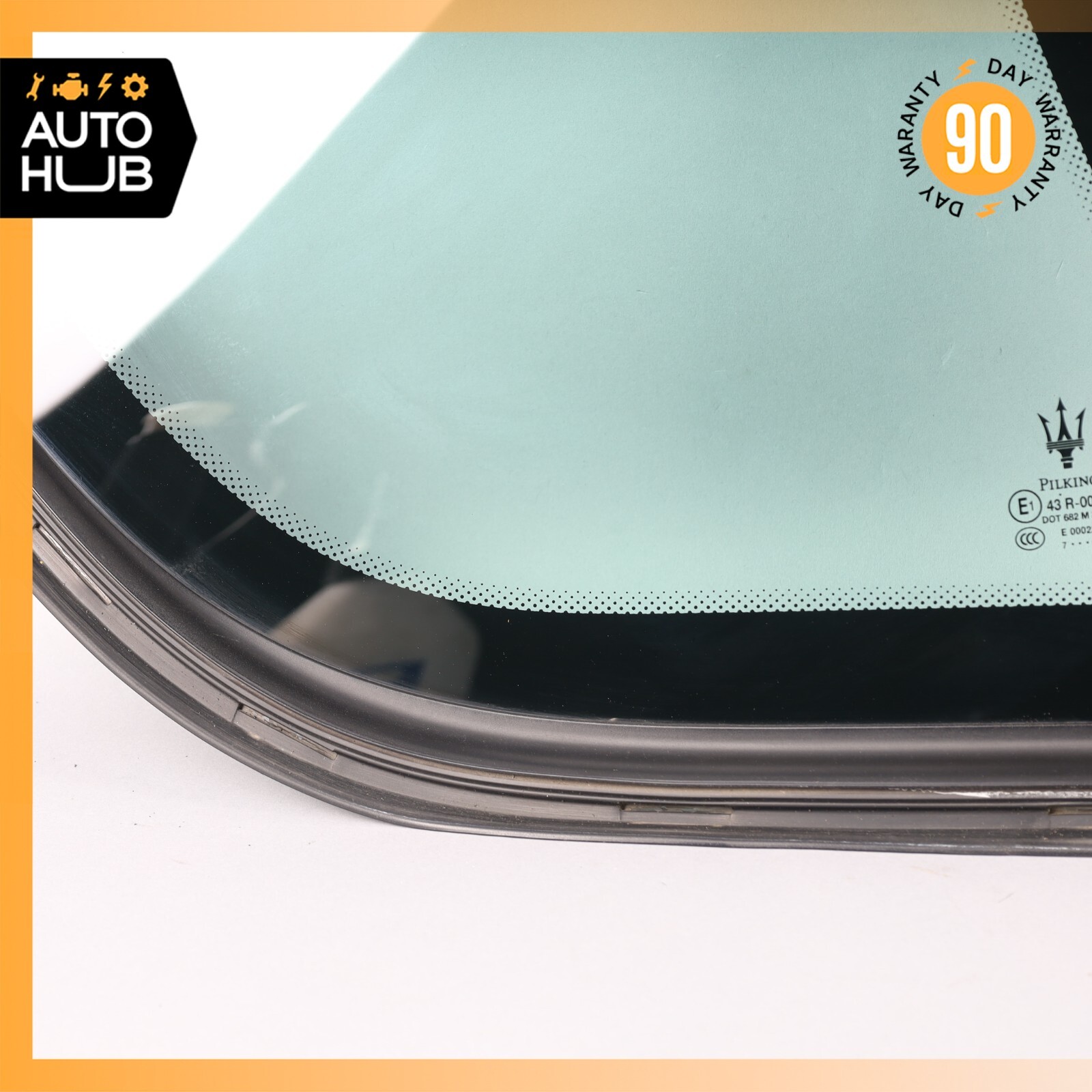 Maserati GranTurismo M145 Coupe Rear Right Side Quarter Window Glass OEM 76k