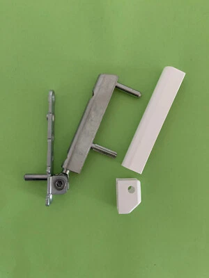 Roto Ecklager 130kg Centro / NT mit weißen Kappen Zapfenabstand 55mm Bandseite K