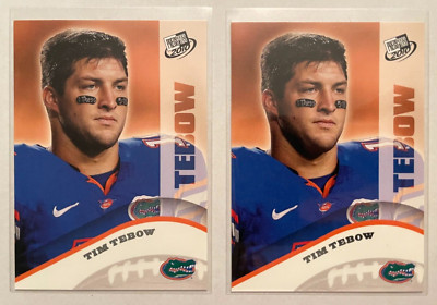 x2 2010 Press Pass  Exclusive Tim Tebow #WM-1 Rookie RC Florida Gators