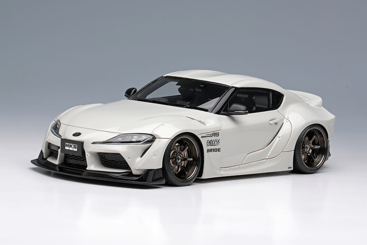 engup 1/64 HKS GR Supra AERO A90 白　スープラ ENGUP MODELS 1/64 トヨタ GR スープラ HKS エアロ ホワイト