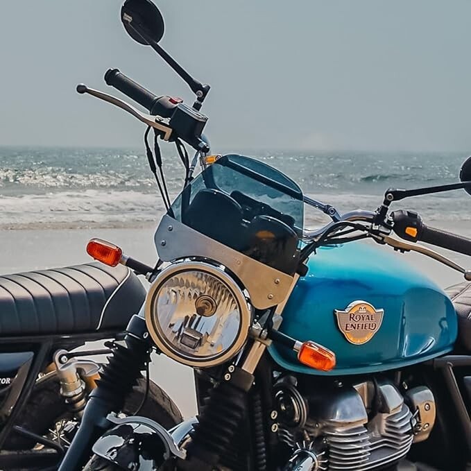 Genuine Royal Enfield 1990542 Tinted Tall Flyscreen For Bear 650