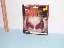 Brown Werewolf Ear Tips Costume Accessory Forum Novelties Inc. NIP HALLOWEEN
