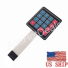 4x4 Matrix Array 16 Key Membrane Switch Keypad Keyboard Arduino AVR Raspberry Pi