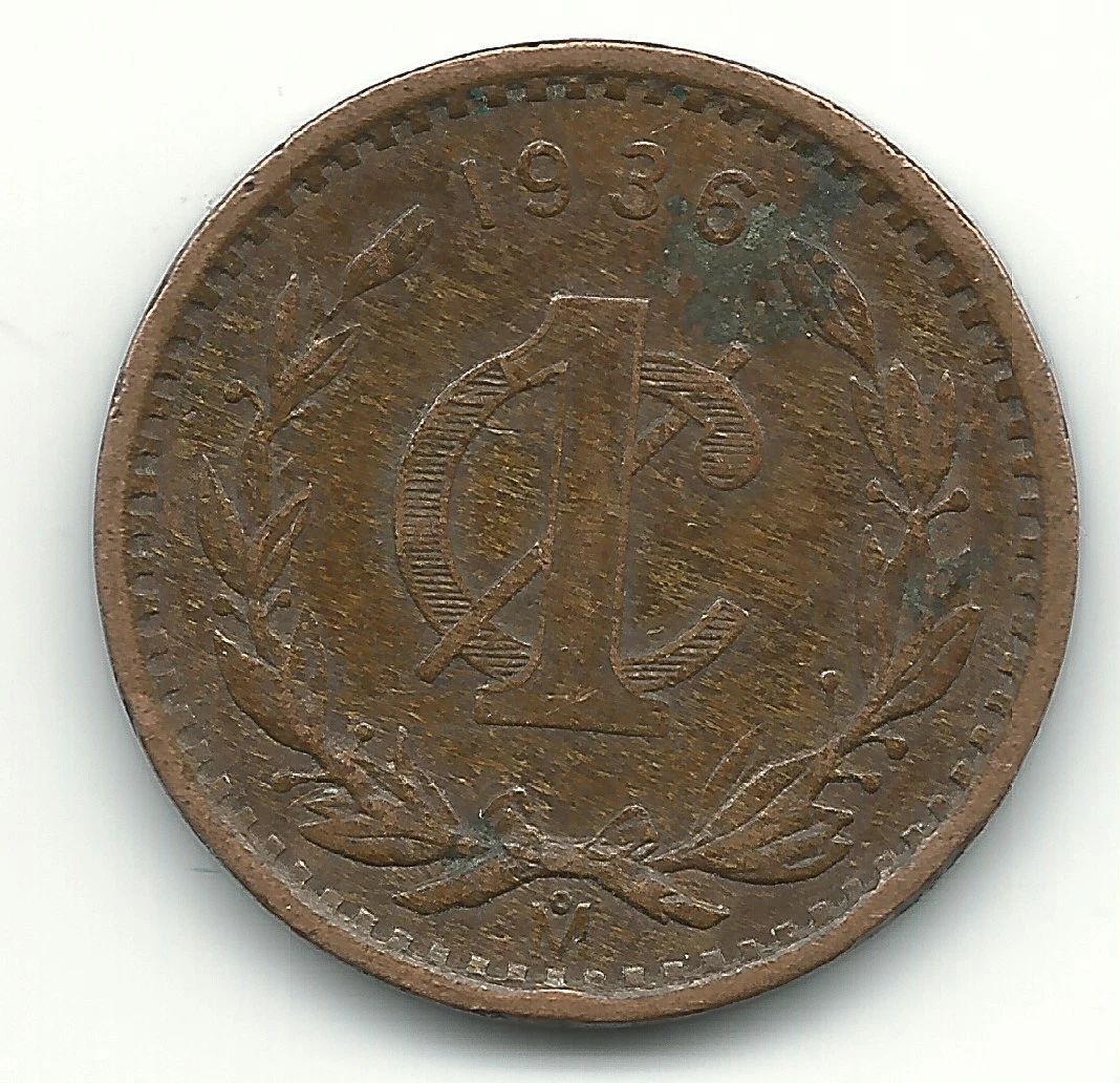 1 Centavo 1936 Year Mexican Coins (1905-Now) for sale | eBay