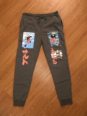 Naruto Shippuden Collection Anime Sweatpants Joggers Drawstring