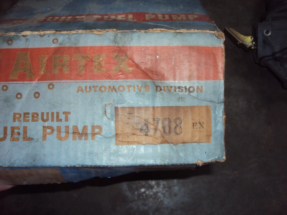 Ford / Edsel 1959 Mechanical Fuel Pump Part No.: 4708 Airtex NOS - Image 2 of 2