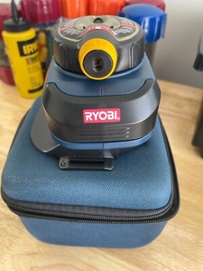 Ryobi Air Grip Laser Level, Case & Instructions