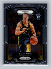 2023-24 Panini Prizm Isaiah Wong RC Indiana Pacers Rookie