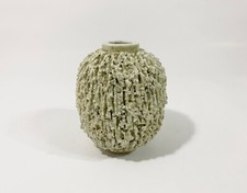 Rorstrand Gunnar Nylund Chamotte Hedgehog Vase 16 cm