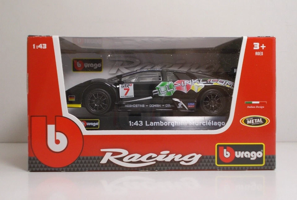Bburago 38010 Lamborghini Murcielago GT - METAL RACING 1:43 - Immagine 3 di 4