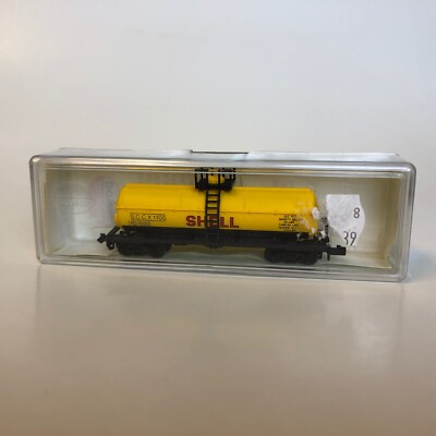 Model Power N Scale Train Car Freight Shell Yellow - Never Used