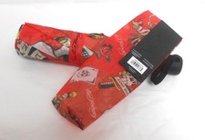 Ed Hardy Folding Umbrella with Auto Open/Close Cover/Sleeve