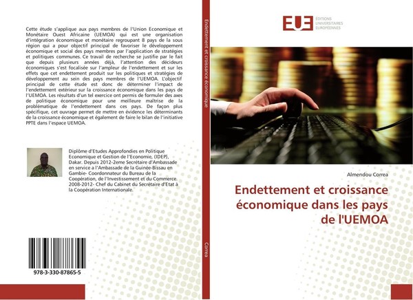 Endettement Et Croissance éConomique Dans Les Pays De L'uemoa Almendou Correa-image