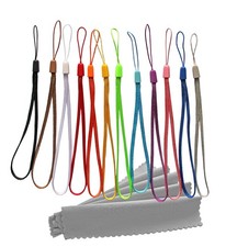 2 Dozen Wrist Straps Lanyards for USB 7 inches, Multi-color 7 Inch 24 Pcs