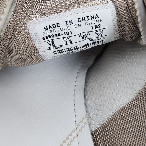 Nike Womens Air Tac White Gold 335944-101 Soft Spike Golf Shoes Size 10 PLS READ - Picture 11 of 12