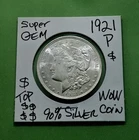 1921 P Morgan Silver Dollar FLASHY BU Gem TRUE BEAUTY Higher Grade Silver Coin