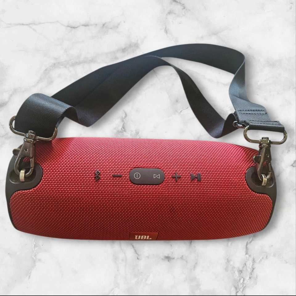 Altavoz Bluetooth JBL Xtreme Gen 1 Rojo Impermeable Batería Nueva, Correa, Cargador Foto 3 de 4