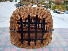 Schöner Transportkorb Weidenkorb Katzenkorb Top Zustand
