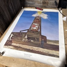 Texas Gold by jim franklin copyright 1976 Beer Poster