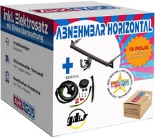 AHK GDW für Ford Focus Turnier Kombi 99-03 hori. + 13-pol ES ABE