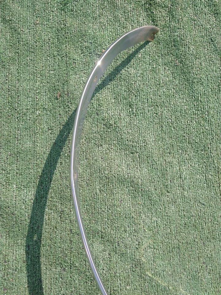 Oldsmobile Toronado 1966 66 67 moldura de rueda delantera derecha OEM Foto 2 de 4