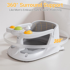 Baby Bath Seat Babies 6 Months up Bath Seats Babies Sitting up Non-Slip Newborns