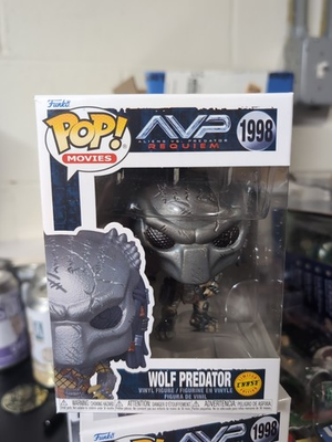 #ad Funko Pop Vinyl: Alien Vs. Predator Wolf Predator Chase #1998 $47.99