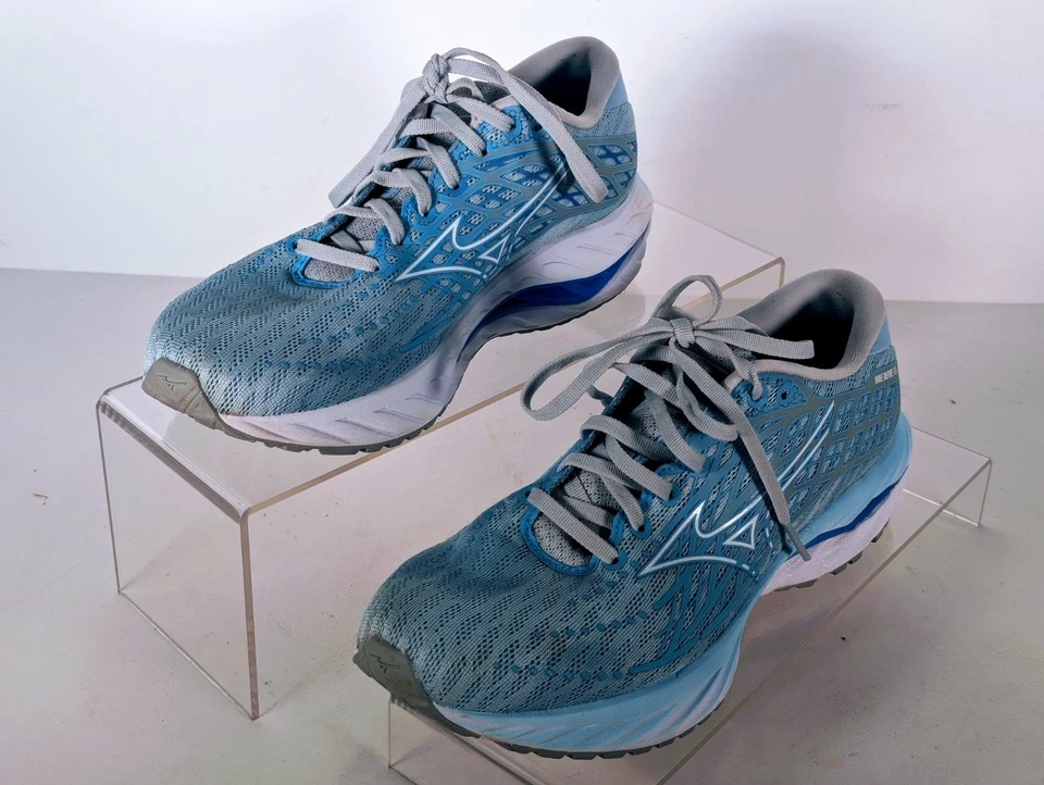Zapatillas deportivas Mizuno Wave Inspire 20 411435 CR00 azules para mujer talla 8 Foto 2 de 4