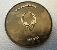 Alien Gear Holsters PVC V BACK PATCH Tactical FIREARM Shot Show 2025 Atlanta