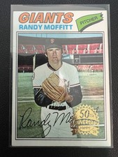 1977 Randy Moffitt #464 2026 Topps Heritage 50th Anniversary Buyback Stamp
