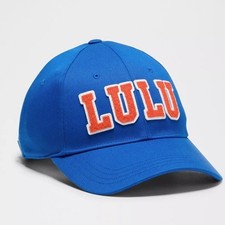Lululemon Structured Ball Cap Collegiate Blue & Orange Unisex L/XL NWT
