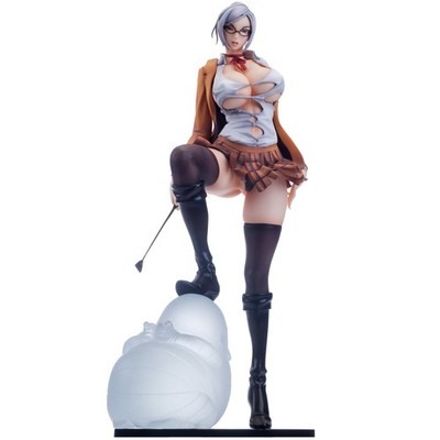 Hdge Technical Statue No.9 Prison School Meiko Shiraki Non-Scale Pvc Painted Com