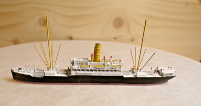 #a659 CM 284 Modell-Schiff Frachter ''WASGENWALD'' - 1:1250 - sehr gut
